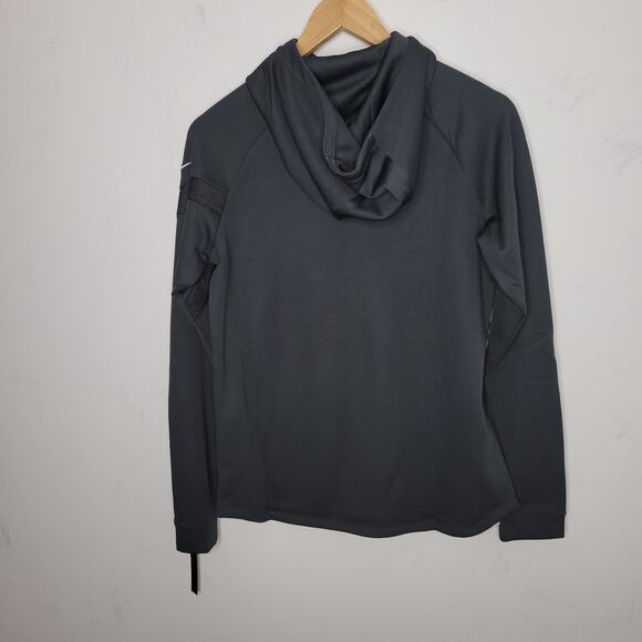 Nike Hoodie Womens Small Pull Over Long Sleeve Thumb Loop Running Gym Workout - Picture 2 of 15